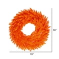 thumbnail image 2 of Vickerman 36" Orange Fir Artificial Christmas Wreath, Unlit, 2 of 2
