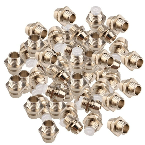 3mm Metal LED Emitting Diode Bezel Holder Panel Display Socket Base (Pack of 50)