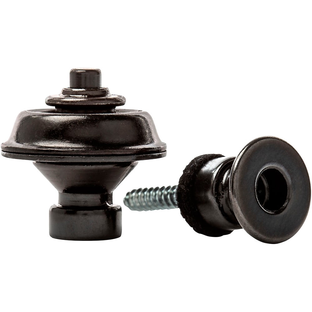 Fender Infinity Strap Locks Noir - Sécurité Guitare 360° Rotation