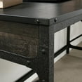 thumbnail image 3 of Sauder La Collection Foundry Road™ Table Bureau, Finition Carbon Oak, 428059, 3 of 7