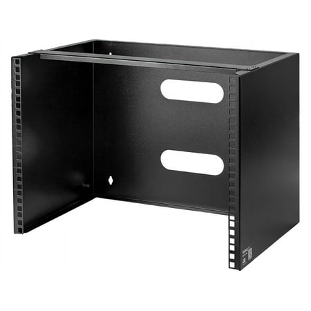 UPC: 0065030866750 | StarTech.com WALLMOUNT8 8U Wall-Mount Bracket for Shallow Rack-Mount Equipment – Solid Steel – 8U