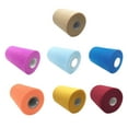 thumbnail image 3 of maskred Vibrant Tulle Roll Fabrics For Decorators Polyester Wide Application Roll Tulle Fabrics C61Vibrant Orange 1 Pc, 3 of 6