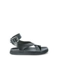 thumbnail image 3 of No Boundaries Women's X-Strap Toe Loop Sandals, 3 of 6