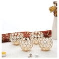 thumbnail image 5 of "4 Candelabros Portavelas Fiesta Boda Candelabro De Cristal Belug Dorado ", 5 of 5