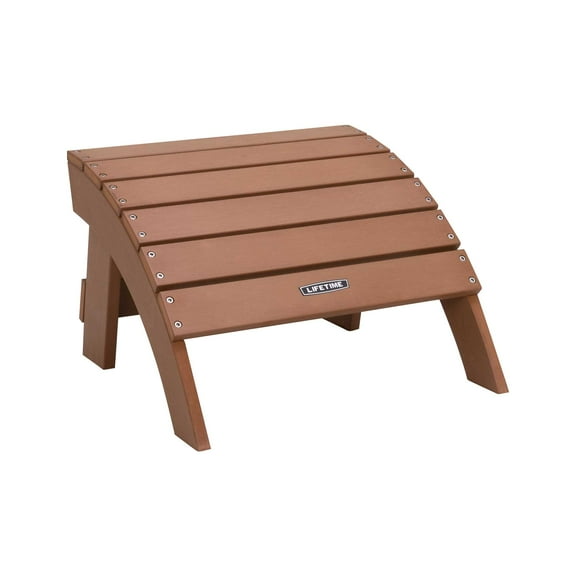 Lifetime Adirondack Wood Alternative Ottoman, 60245