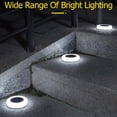thumbnail image 2 of 2PCS Solar Waterproof LED Lamp, Outdoor Decorative Light, Ideal for a Garden or Courtyard Waterproof Lawn Buried Lamp, 2 of 5