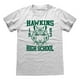 thumbnail image 1 of Stranger Things - Camiseta Hawkins High School para Adultos Unisex (Gris Jaspeado), 1 of 2