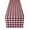 Burgundy, variant on 13 x 72 in. Buffalo Check Reversible Table Runner, Yellow