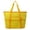 Yellow, variant on Back to School Large Mesh Beach Tote Bag for Women, Foldable Swimming Pool Bag with Pockets(Yellow,One Size)