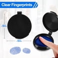 thumbnail image 4 of crativent 3pack/lot Clear Imprints Fingerprint Ink Pad Quick Drying Convenient To Carry Easy To Finger Ink Pad, 4 of 6