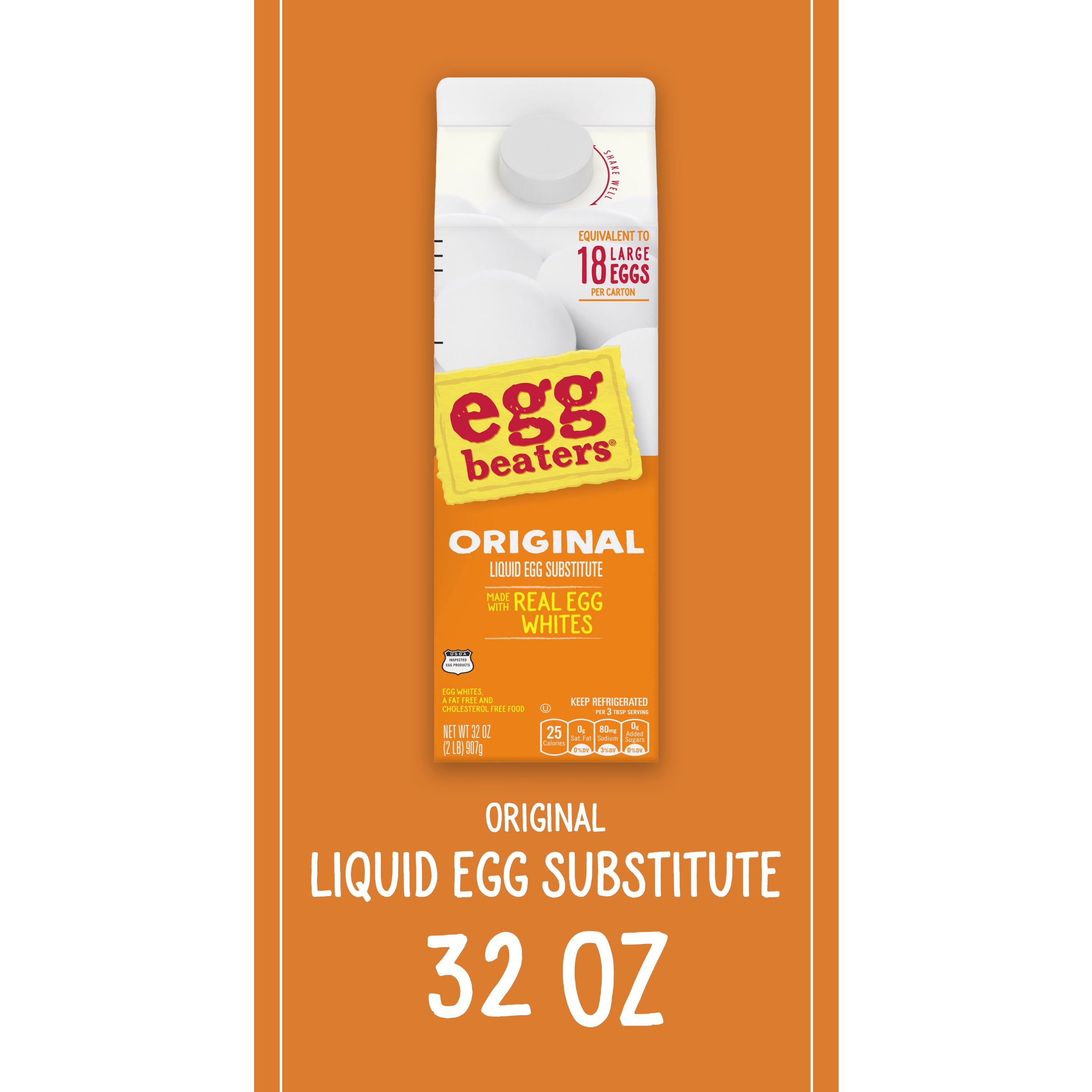 Egg Beaters Original Liquid Egg Substitute, 32 oz