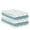 Aqua, variant on Casa Platino Kitchen Towels Set – 100% Cotton Premium Dish Cloths for Drying Dishes - 18"x28" – Indigo