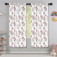 thumbnail image 5 of Blackout Kids Curtains,Pink Cow Milk Pattern Childrens Insulated Curtains Set Of 2,Bedroom Essentials,Toddler Room Decor 42x63in(106x160cm), 5 of 5