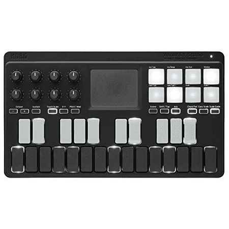 Bluetooth and USB MIDI Keyboard Controller with
