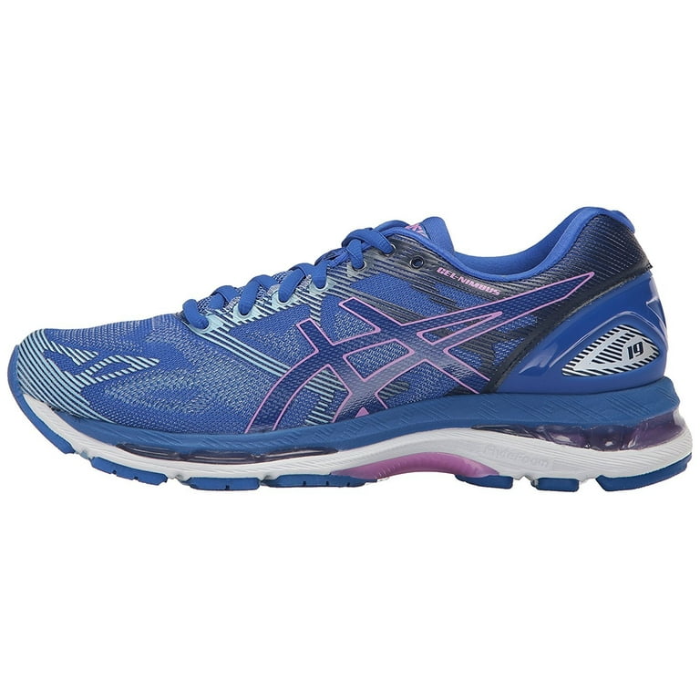 ASICS Women's Gel-Nimbus 19 Running-Shoes, Blue Purple/Violet/Airy Blue, 5.5 Medium