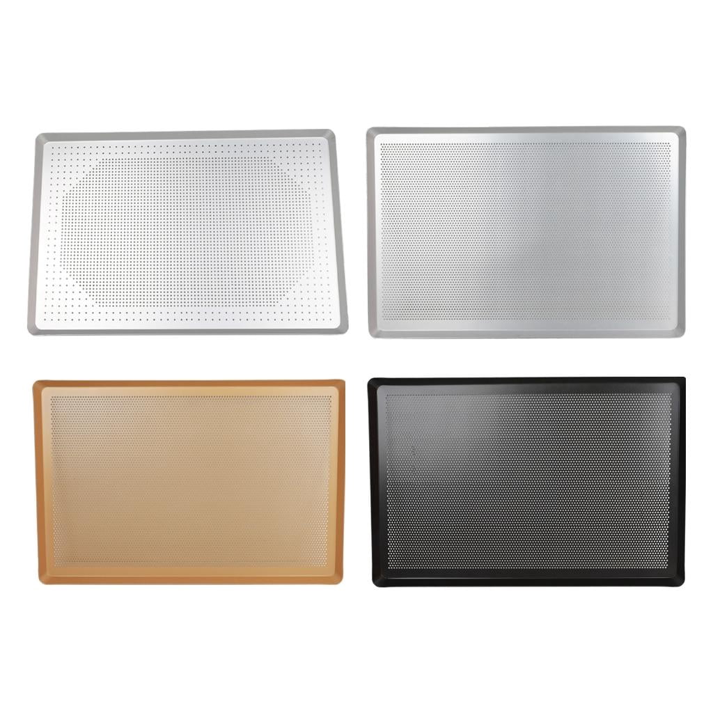 Heavy Duty 60x40cm Aluminum Alloy Cookie Sheet Commercial Baking Pan for Home