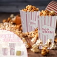 thumbnail image 4 of Verdelife 36 Pcs Popcorn Boxes, 4.7" Striped Star Popcorn Buckets,  25 oz Containers for Movie Nights, Parties, Snacks & Theater Supplies, 4 of 5