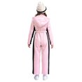 thumbnail image 2 of Fldy Kids Girls One Pieces Ski Suits Jumpsuits Winter Snow Sports Skiing Snowboarding Waterproof Snowsuits Pink 6, 2 of 7