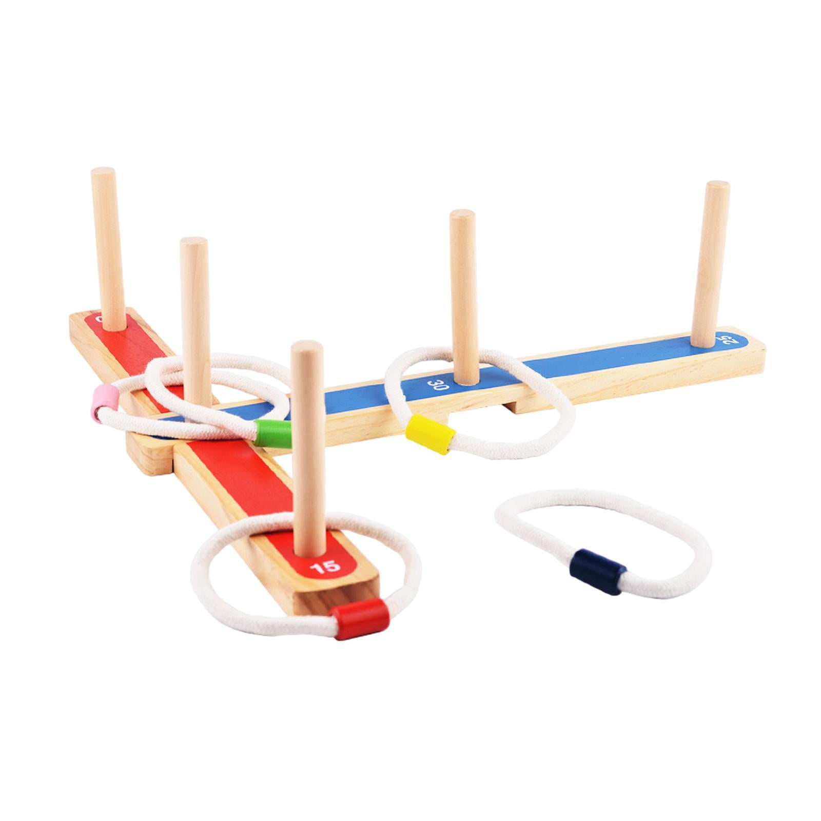Wswqop Rings Hook Tossing Activity Fun Adults Family Carnival Games Education Toys Yard
