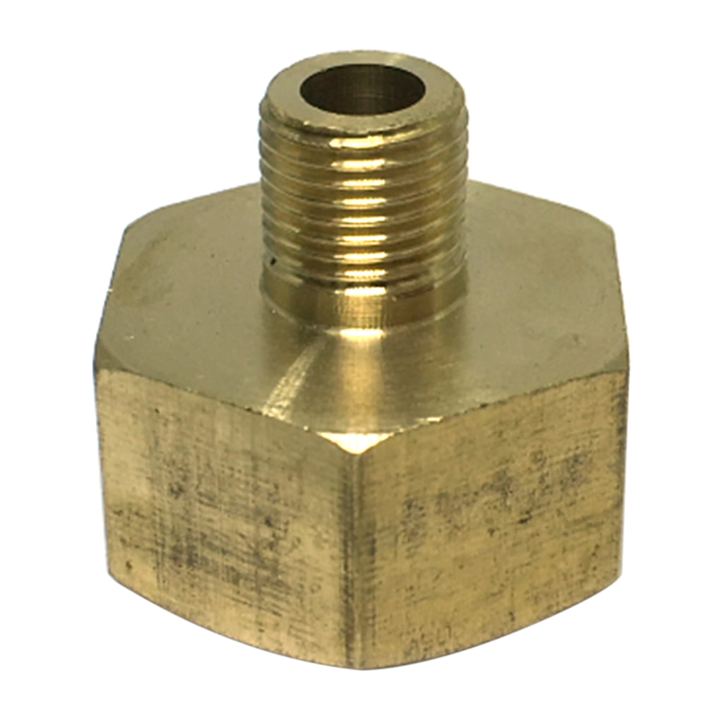 Double Female G1/8" Thread Full Brass Adapter Connector Pipe Screw Fitting 