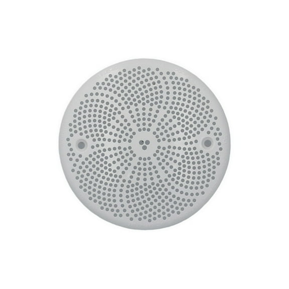 Waterway 643-4460-CW Suction Cover, Waterway, Designer Series, 120GPM w/Screws, White