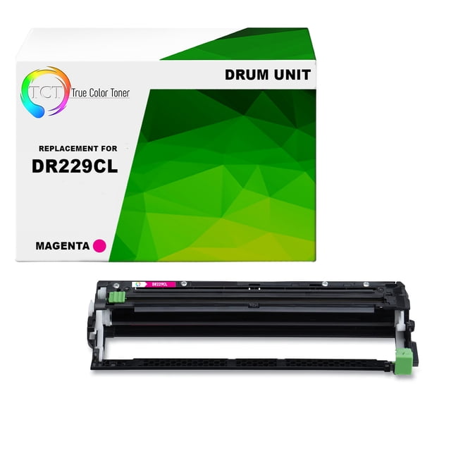 TCT DR229 Unité de Tambour - Remplacement Compatible pour Brother DR229CL Magenta Fonctionne avec les Imprimantes Brother HL-L3220CDW L3280CDW L3295CDW L3300CDW L8245CDW MFC-L3720CDW MFC-L8395CDW (30 000 Pages)