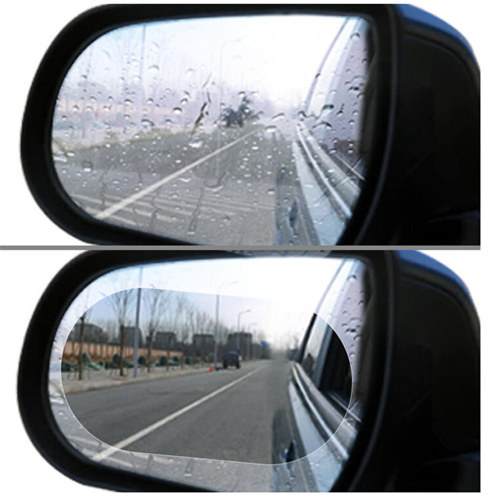 Car Waterproof Mist Film Anti Rainproof Rearview Mirror Glass Protective Film 