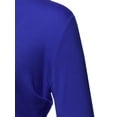 thumbnail image 4 of SSOULM Women's 3/4 Sleeve Open Front Bolero Shrug Cardigan with Plus Size, 4 of 5
