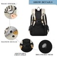 thumbnail image 4 of FORMRS Unisex School Backpack 17" Student Travel Bag with Laptop Compartment, Halloween Cute Pumpkins, 4 of 7