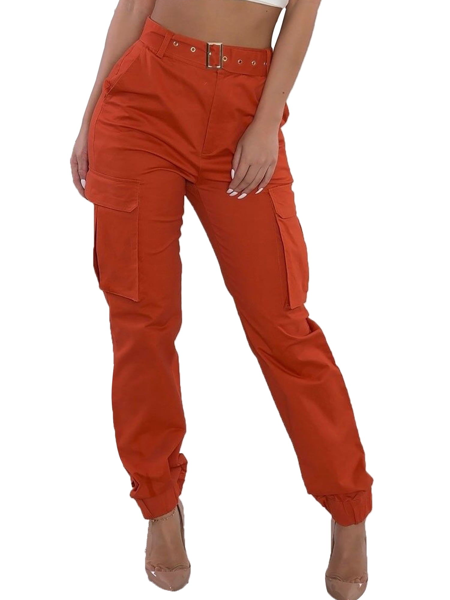 wsevypo WSEVYPO Women�s Cargo Pants, Casual Outdoor