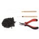 thumbnail image 1 of Kit de herramientas para extensiones de cabello ANGGREK 4 piezas Ligero, 1 of 8