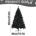 thumbnail image 3 of Christmas Decor, Christmas Tree - Dienrx Black Artificial Christmas Tree Xmas Tree for Holiday Decor, 1 Christmas Tree, 3 of 8