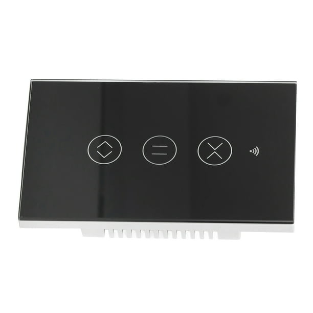 Interruptor De Cortina Inteligente Táctil Wifi Timing App Switch De Control Remoto Interruptor De Tacto Inalámbrico