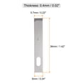 thumbnail image 2 of Uxcell Exacto Knife Blades #4 Hobby Knife Blades Precision Exacto Blades Hobby Knife Blade Refills 40 Pack, 2 of 6