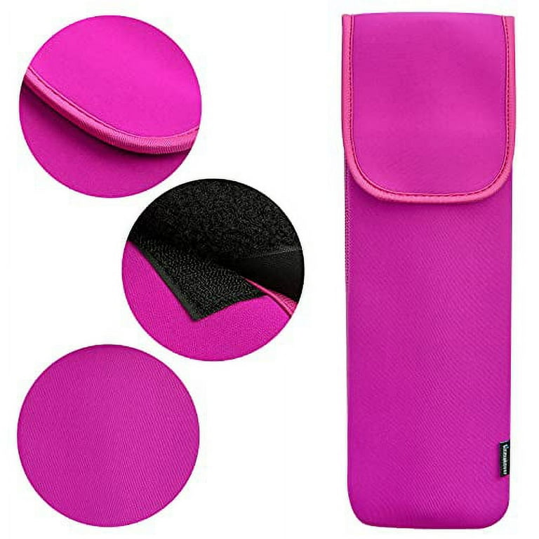 Heat resistant curling iron travel case deals