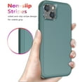 thumbnail image 5 of Diverbox for iPhone 13 Case [Shockproof] [Dropproof] [Tempered Glass Screen Protector + Camera Lens Protector],Heavy Duty Protection Phone Case Cover for Apple iPhone 13 (Pine Green), 5 of 7