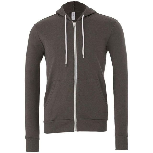 Bella + Canvas Adult Fleece Full Zip Hoodie