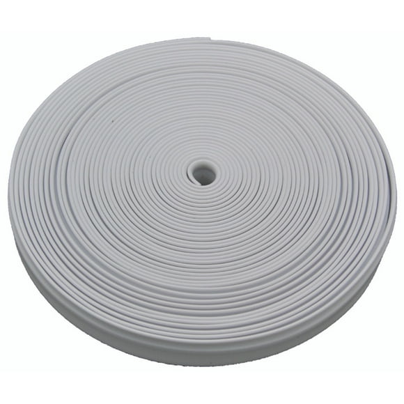 AP Trim Molding Insert 011-349 Used For Doors/Trim Molding And Windows; 7/8 Inch Width x 25 Foot Length; Plastic; Polar White; Flexible