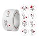 thumbnail image 2 of Valentine's Day Stickers Self-Adhesive Stick Figure Love Decorative Stickers for Valentine's Day or Wedding Decorations, 2 of 4