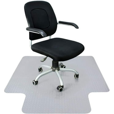ZENSTYLE 48" X 36" X 1/8" Heavy Duty Carpet Chair Mat w/Lip, Transparent Chair mat for Office Chair Rug Carpet Floor Computer Desk Low and Medium Pile Carpets