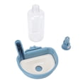 thumbnail image 1 of Dispensador de agua automático para mascotas de 480 ml, seguro, desmontable, colgante, bebedero por gravedad para mascotas., 1 of 14