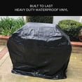 thumbnail image 3 of Covered Living BBQ Outdoor Grill Cover 56"L x 26"D x 46"H Black Vinyl, 3 of 6