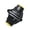Black+Yellow, variant on Sportteer Alignment Tool Golf Ball Alignment Golf Ball Alignment Clip: Plastic 360-Degree Rotation Aiming Scribing Professional Line Drawing Portable Three Line