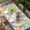 Multicolor, variant on Easter Table Cloths for 5 Foot Rectangle Tables, Spring Rabbit Ears Foot Eggs Floral Wooden Grain Patio Waterproof Elastic Fitted Tablecloths, Washable Rectangular Table Cover for Camping