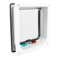 thumbnail image 3 of M Size 4 Way Lockable Pet Cat Small Dog Flap Door For Pet Care, 3 of 8
