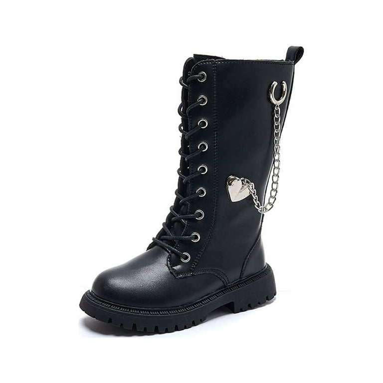 Girly hot sale biker boots