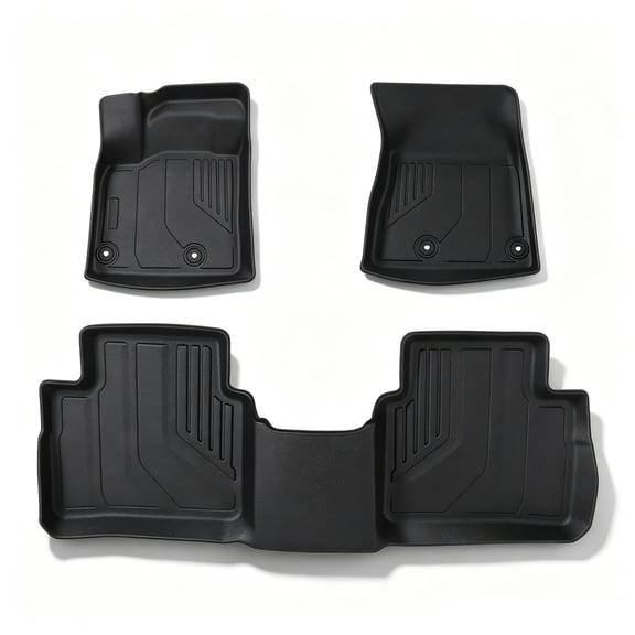Findmall 3D Floor Mats Liners 2 Rows for Nissan Rogue 2021-2026 All-Weather TPE Rubber