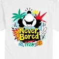 thumbnail image 3 of Mickey & Friends - Mickey Never Bored - Men's Short Sleeve Graphic T-Shirt, 3 of 5