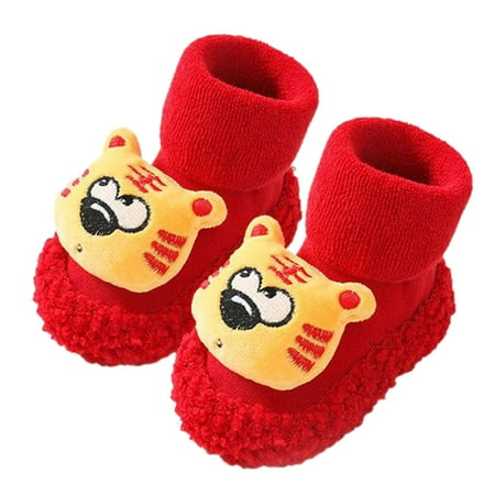 

LBECLEY Elephant Socks Combed Cotton Cute 3D Baby Anti Slip Socks Winter Warm Socks Soft Anti Slip Baby Floor Socks Sock Monkey Baby Towel F 13