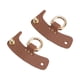 thumbnail image 1 of Anillas en D para correas de bolso Anillas en D para correas de bolso Sin perforaciones Correa universal para bolso Marrón, 1 of 9
